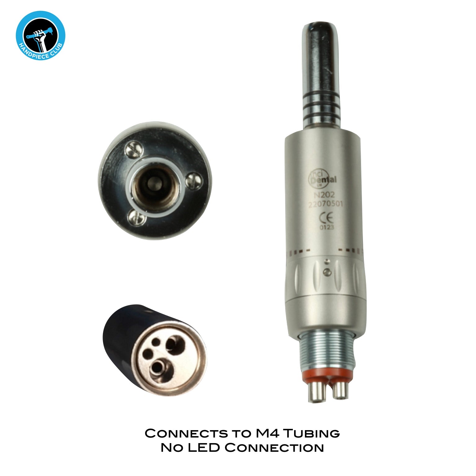 1:1 Air motor with internal water spray - Incidental