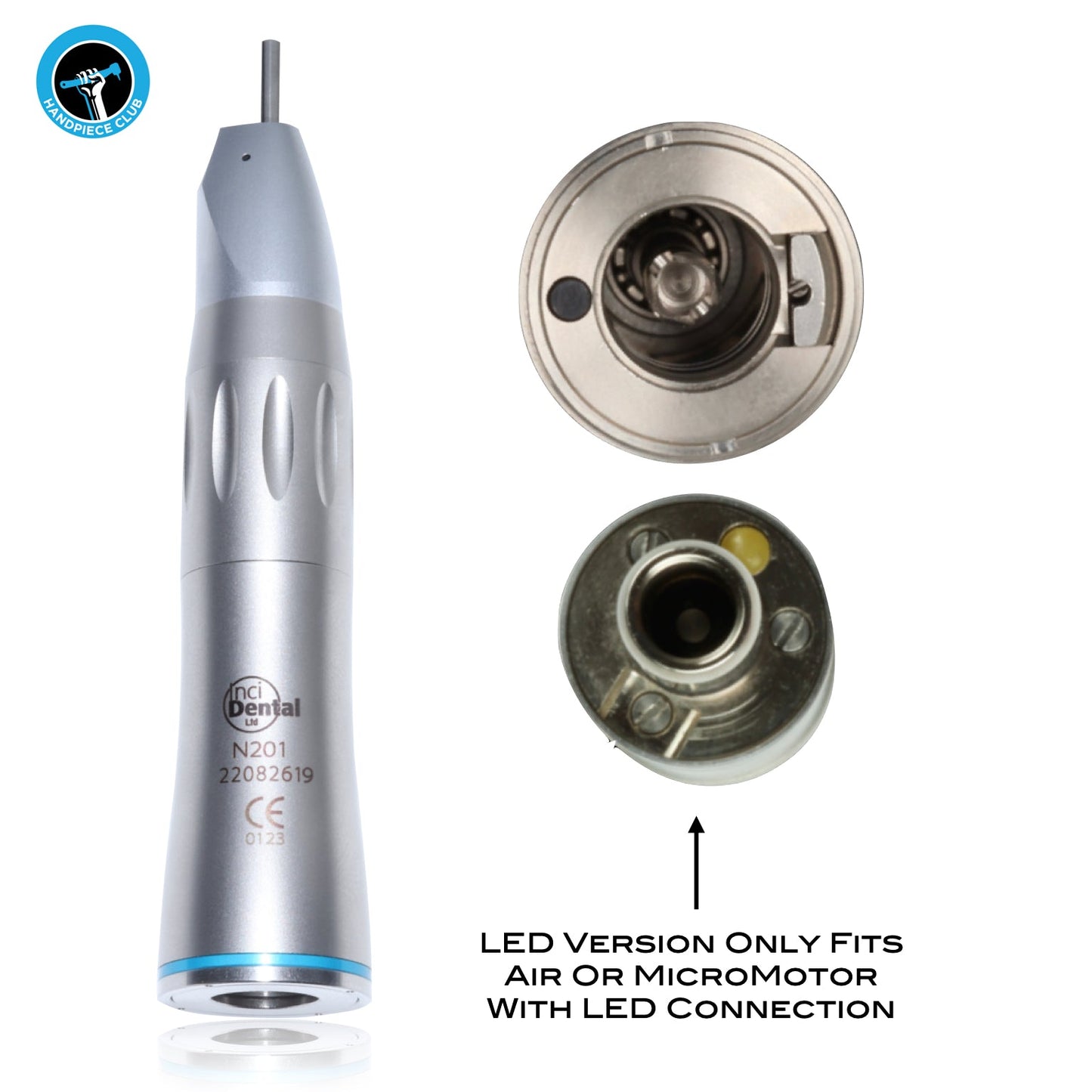 1:1 Straight Handpiece with internal water - Incidental
