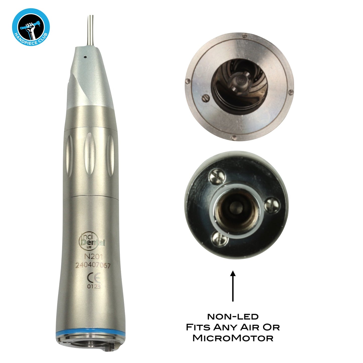 1:1 Straight Handpiece with internal water - Incidental