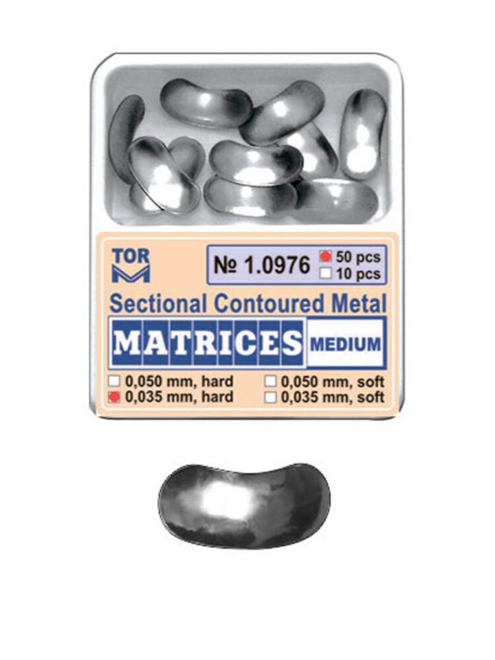 Classic Sectional Contoured Matrices Refill Packs (50 pcs) - Incidental