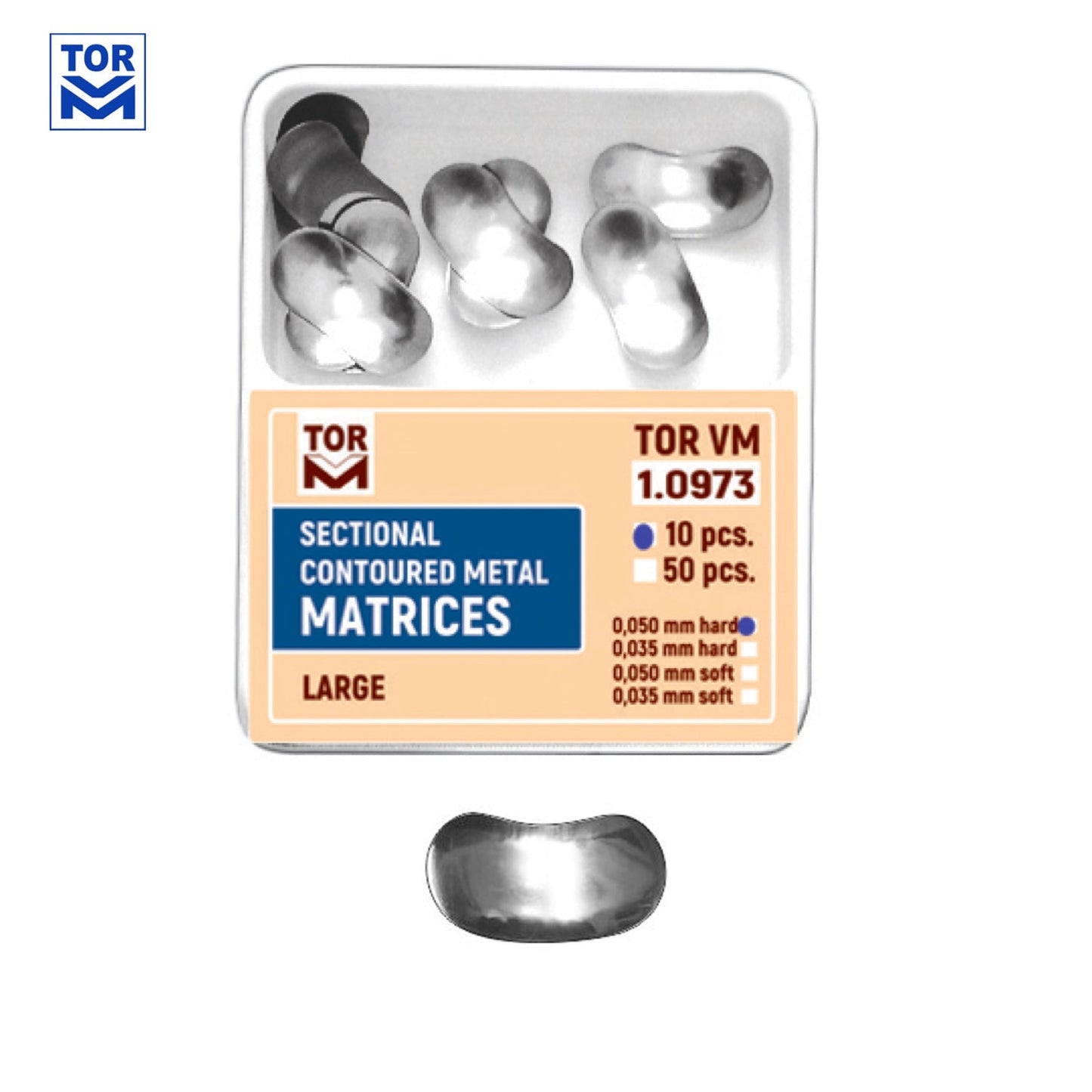 Classic Sectional Contoured Matrices Refill Packs (50 pcs) - Incidental