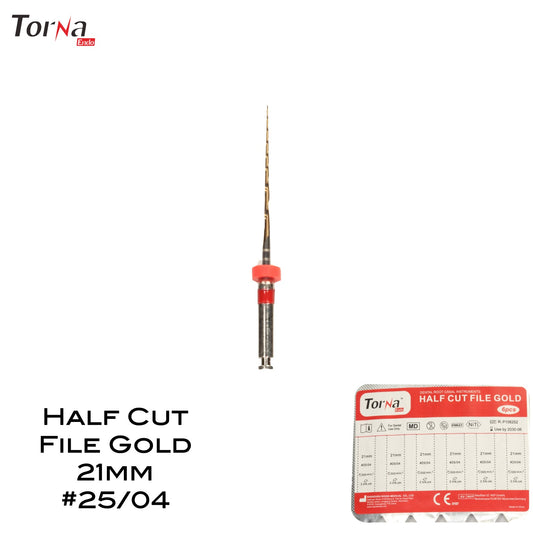 Half Cut File Gold - Incidental