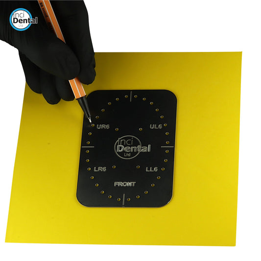 Incidental Stainless Steel Rubber Dam Template - Incidental