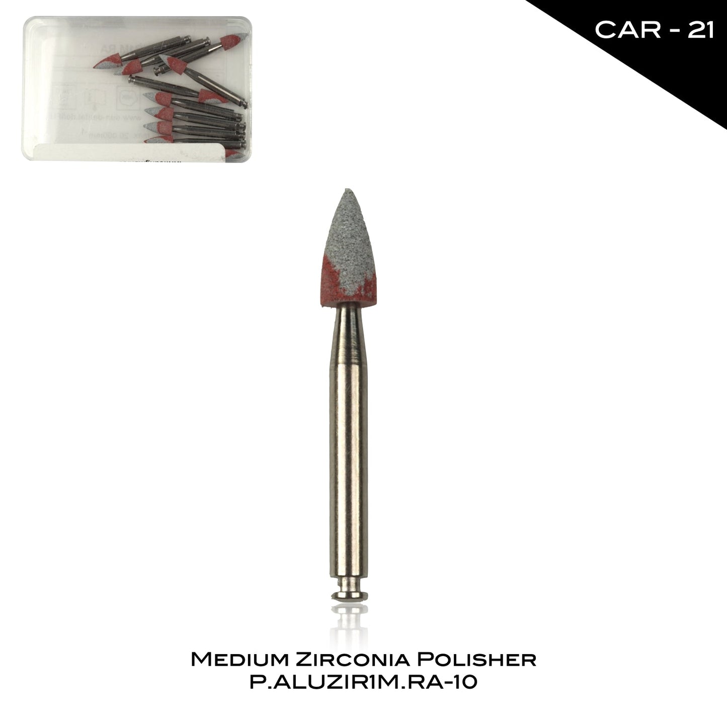Medium Zirconia Polisher - CAR-21 - Incidental