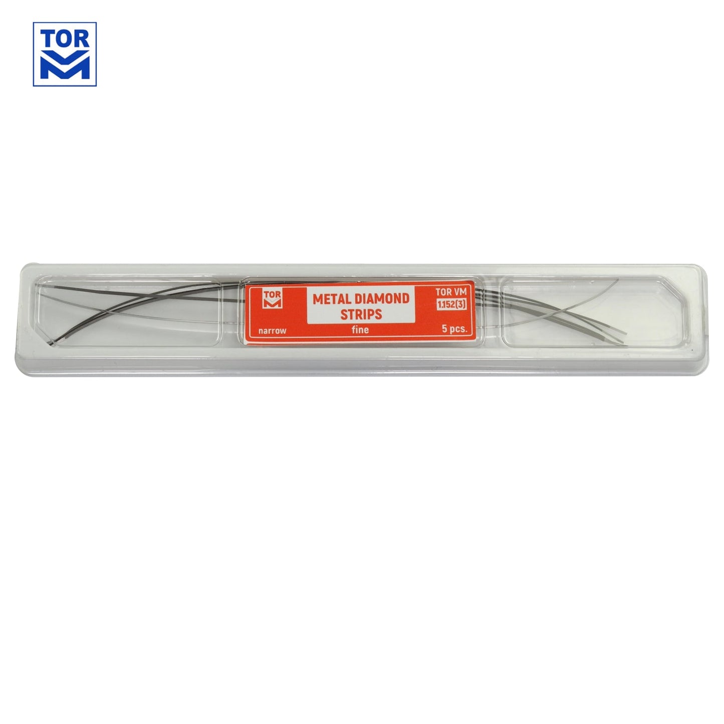 Narrow (2mm wide) Metal Diamond Strips (5 pieces) - Incidental