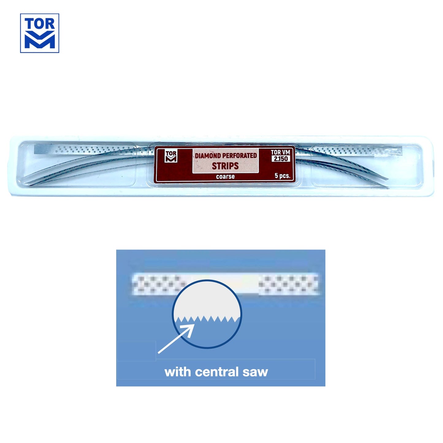 Perforated Metal Diamond Polishing Strips (5pcs) - Incidental