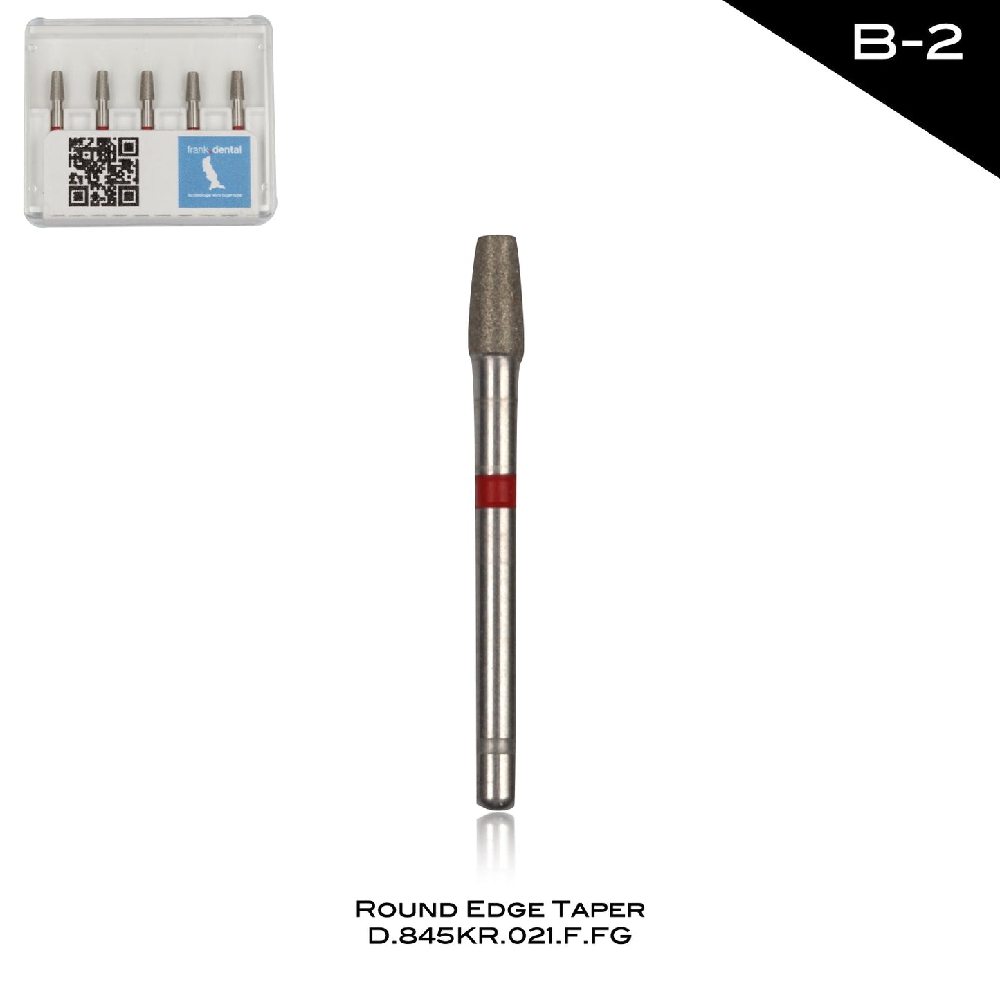 Round Edge Taper Bur - B-2 - Incidental