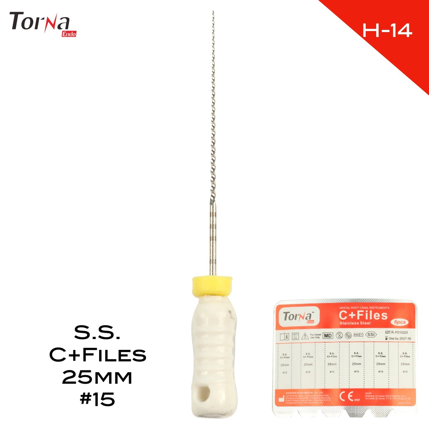 Stainless Steel C+ Files - Incidental