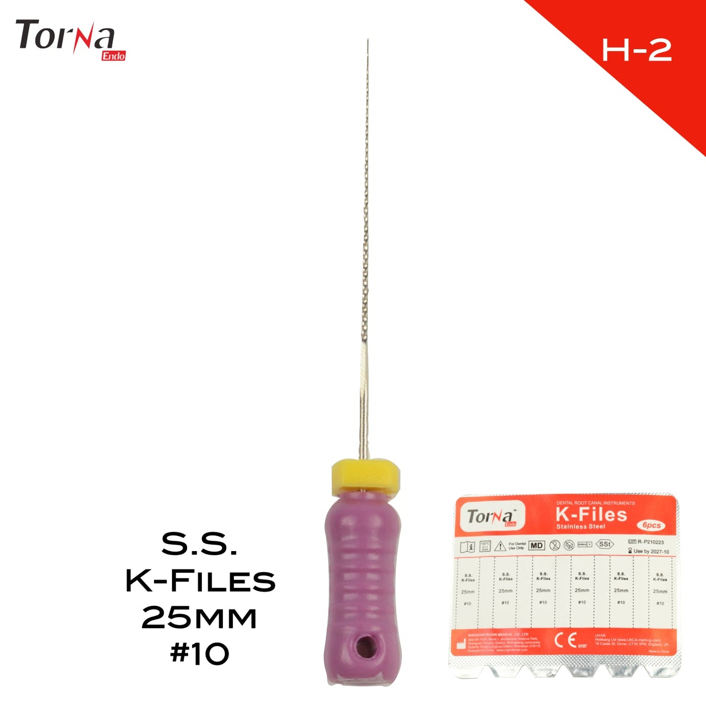 Stainless Steel K-Files 25mm - Incidental