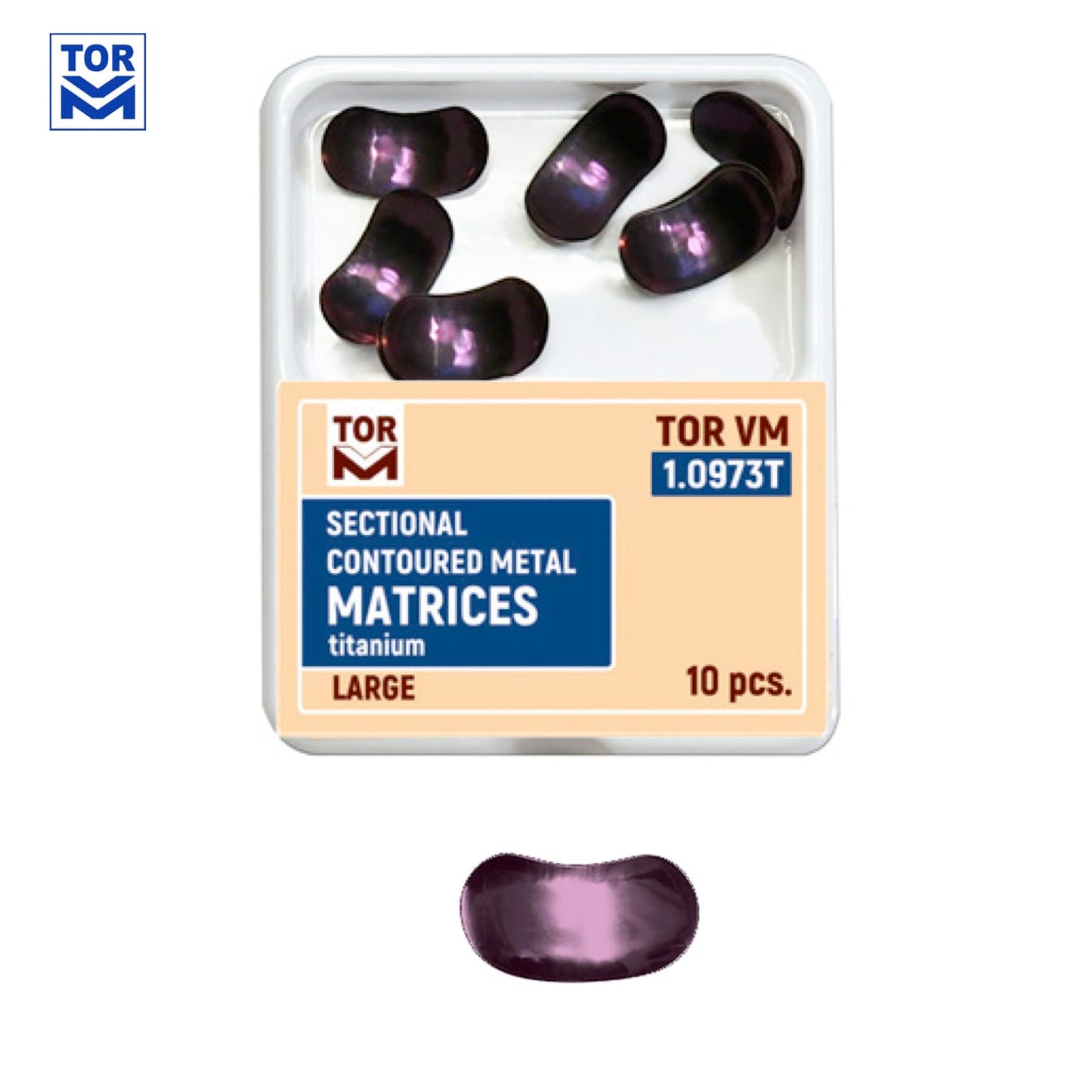 Titanium Sectional Bands (Refills 50 pcs) - Incidental