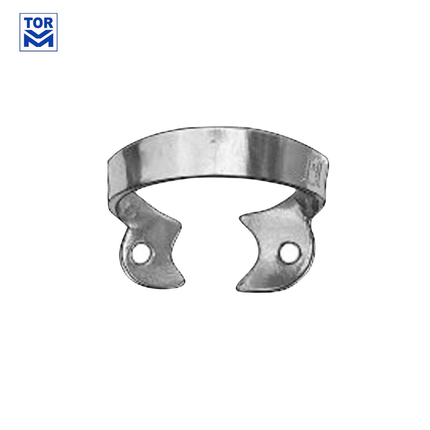 Tor VM: Wingless Rubber Dam Clamps (Silver) - Incidental