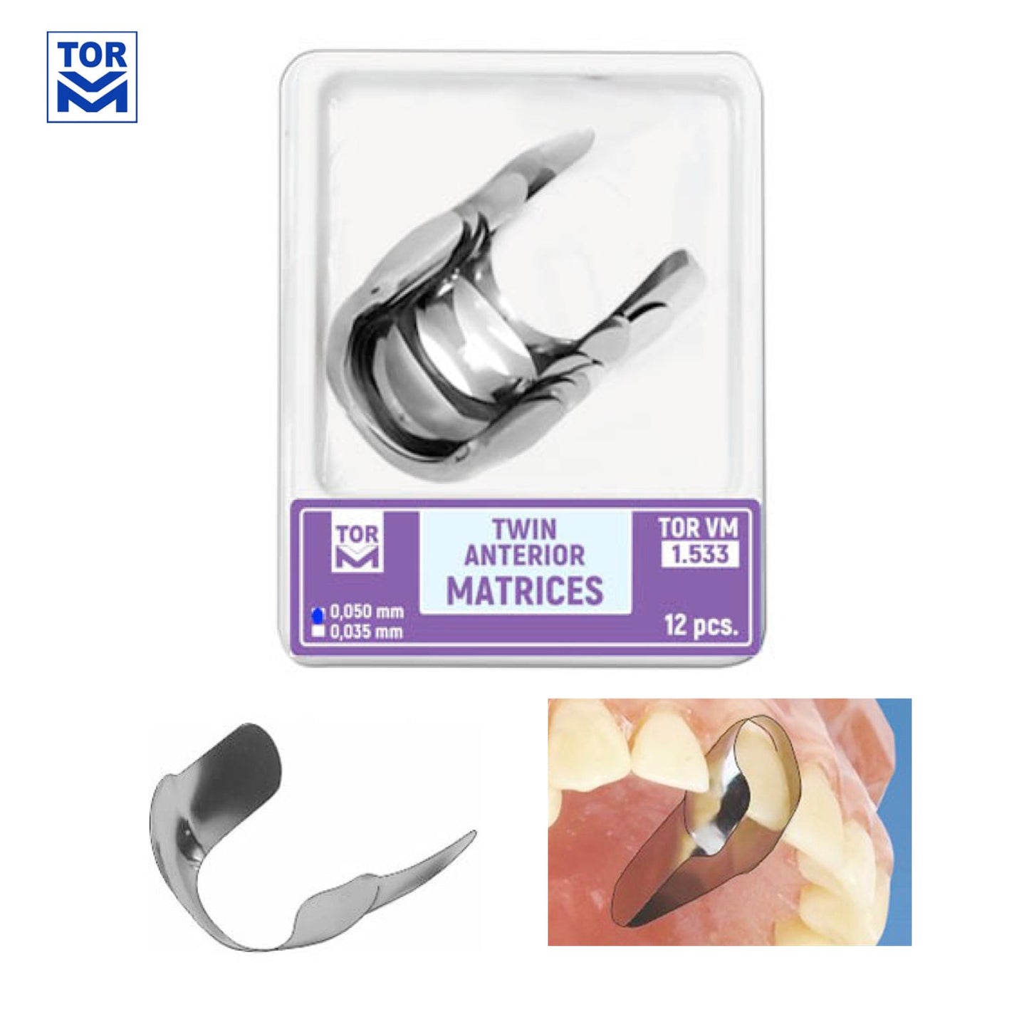 Twin Anterior Matrices (12 pcs) - Incidental