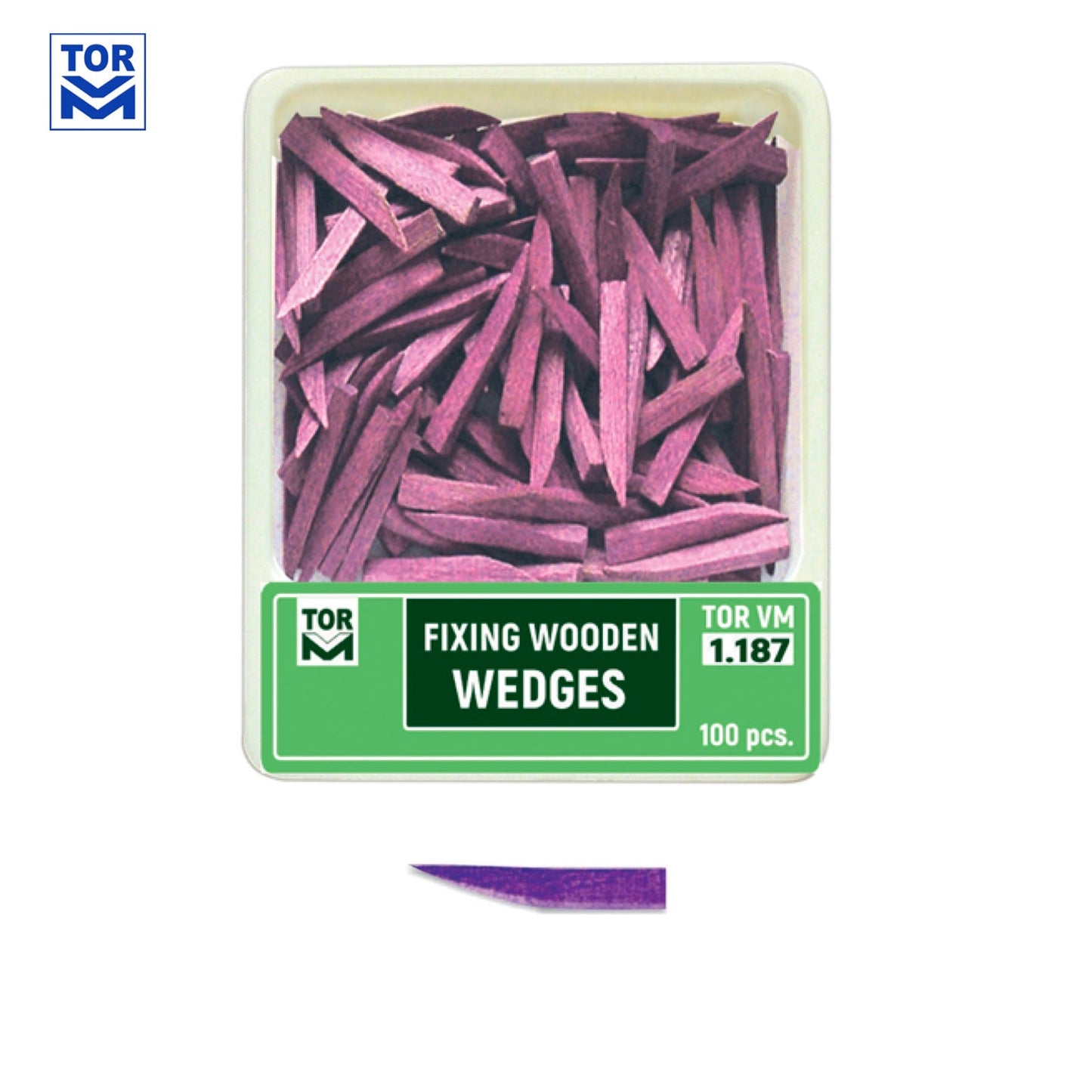 Wooden Wedge Refills (100 pcs) - Incidental