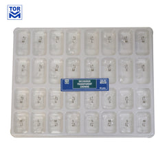 Deciduous Transparent Crowns (64 pcs)