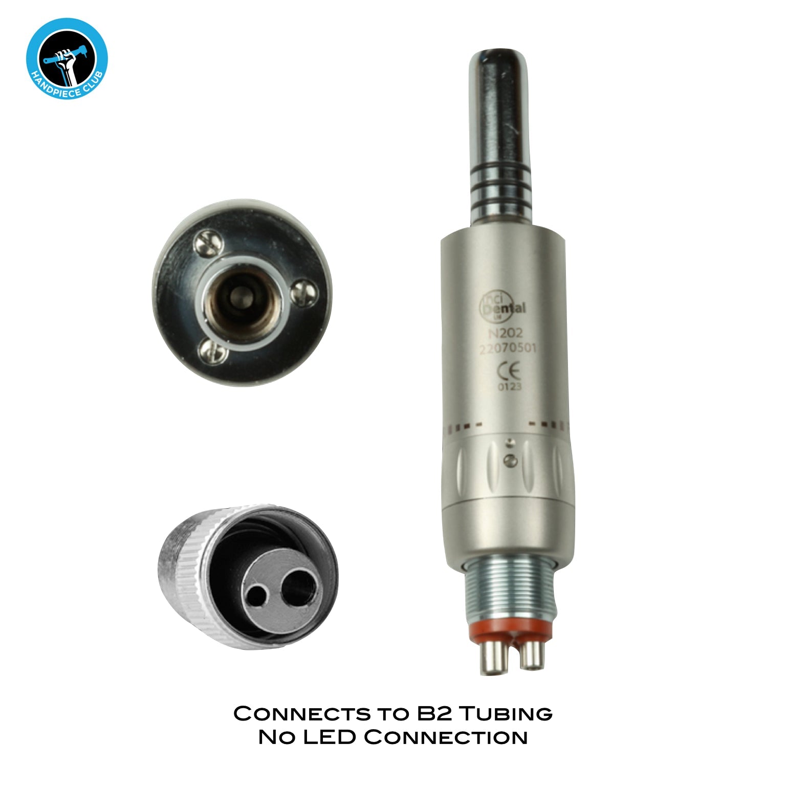 1:1 Air motor with internal water spray - Incidental