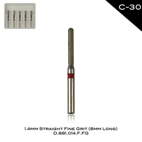 Grain fin droit 1,4 mm C-30