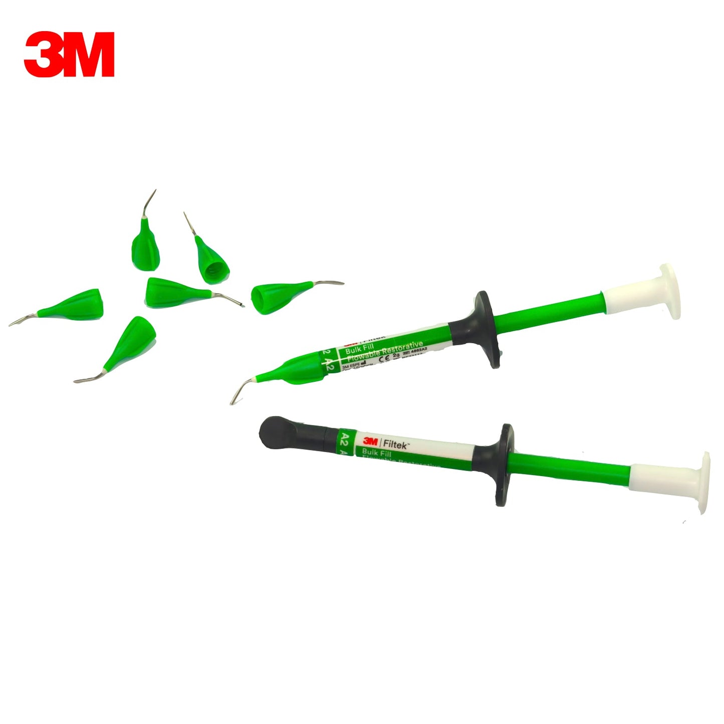 3M Filtek Bulk Fill Flowable: 2 x 2g Syringes - A2 - Incidental