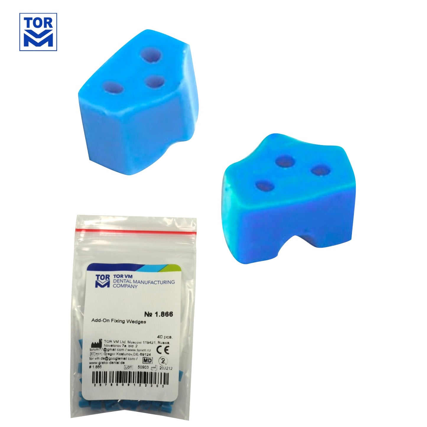 Add-on fixing wedges (for Delta rings) (40pcs) - Incidental