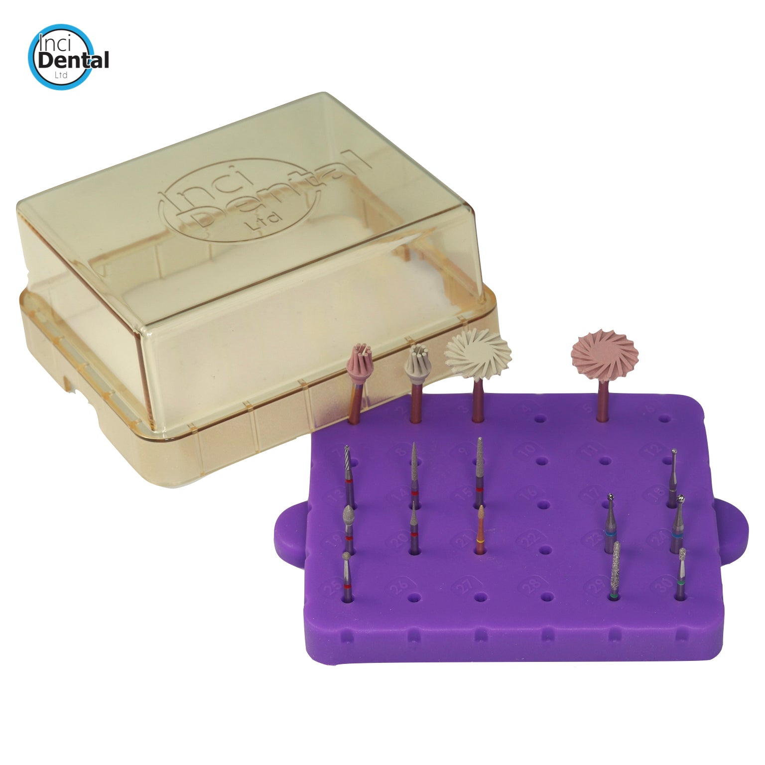Ear Bur Kit Burs & Bur Stands – Incidental