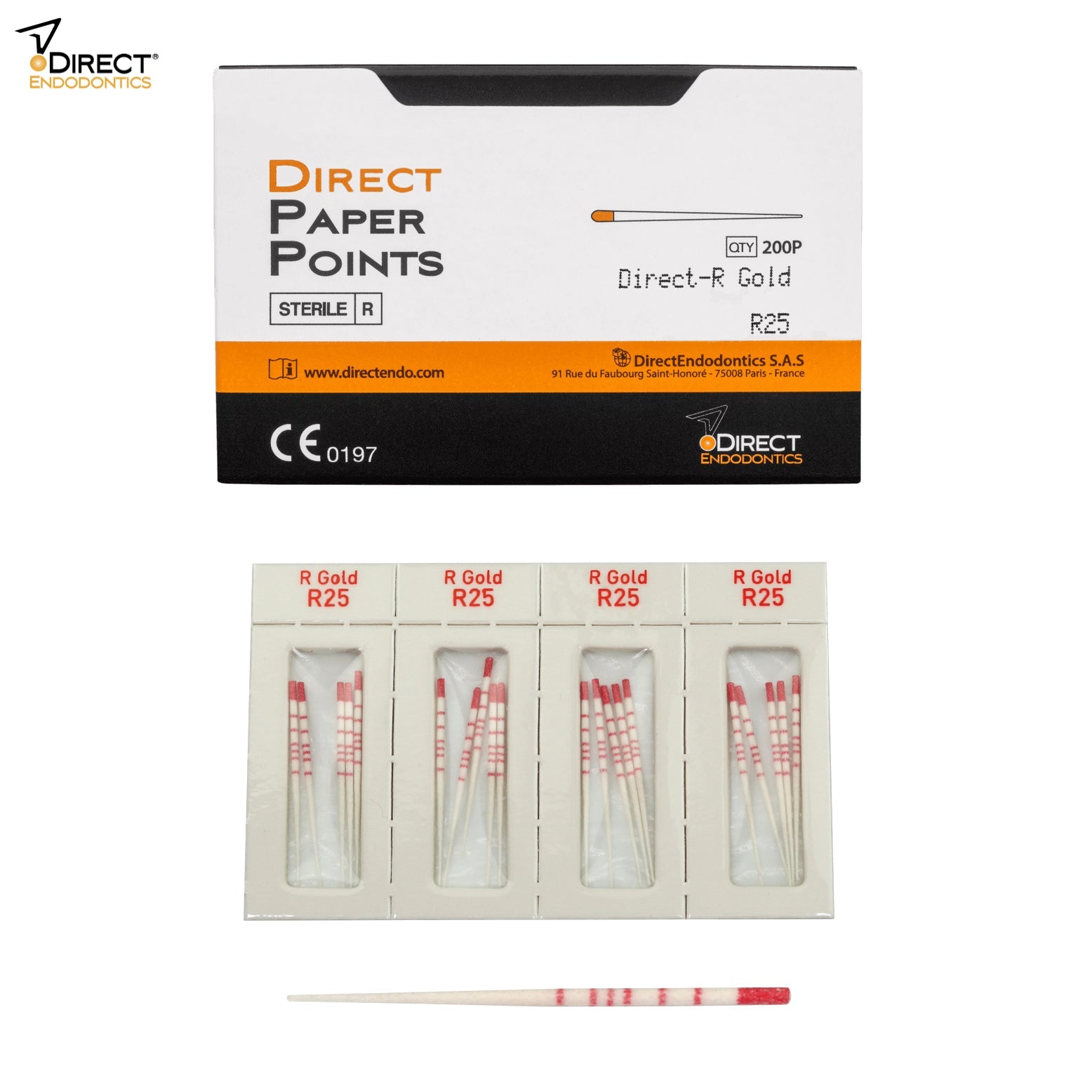 Reciproc Blue compatible paper points – Incidental