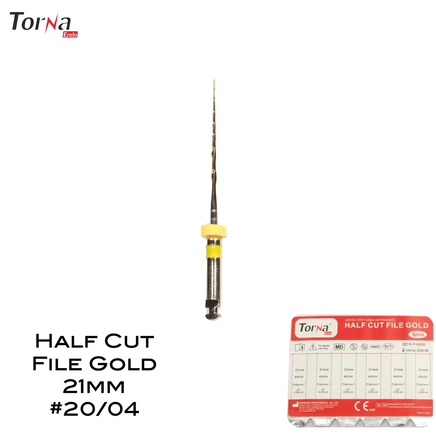 Half Cut File Gold - Incidental