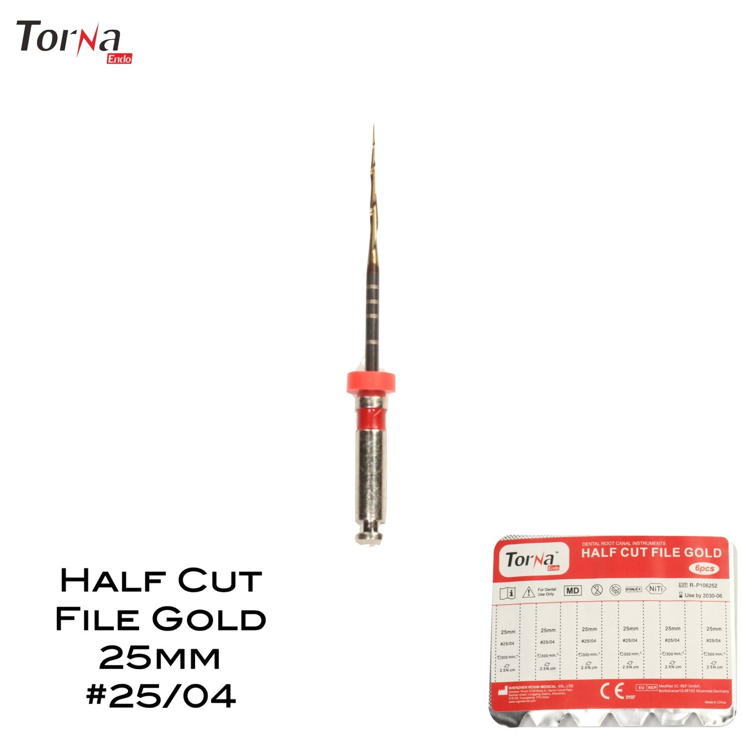 Half Cut File Gold - Incidental