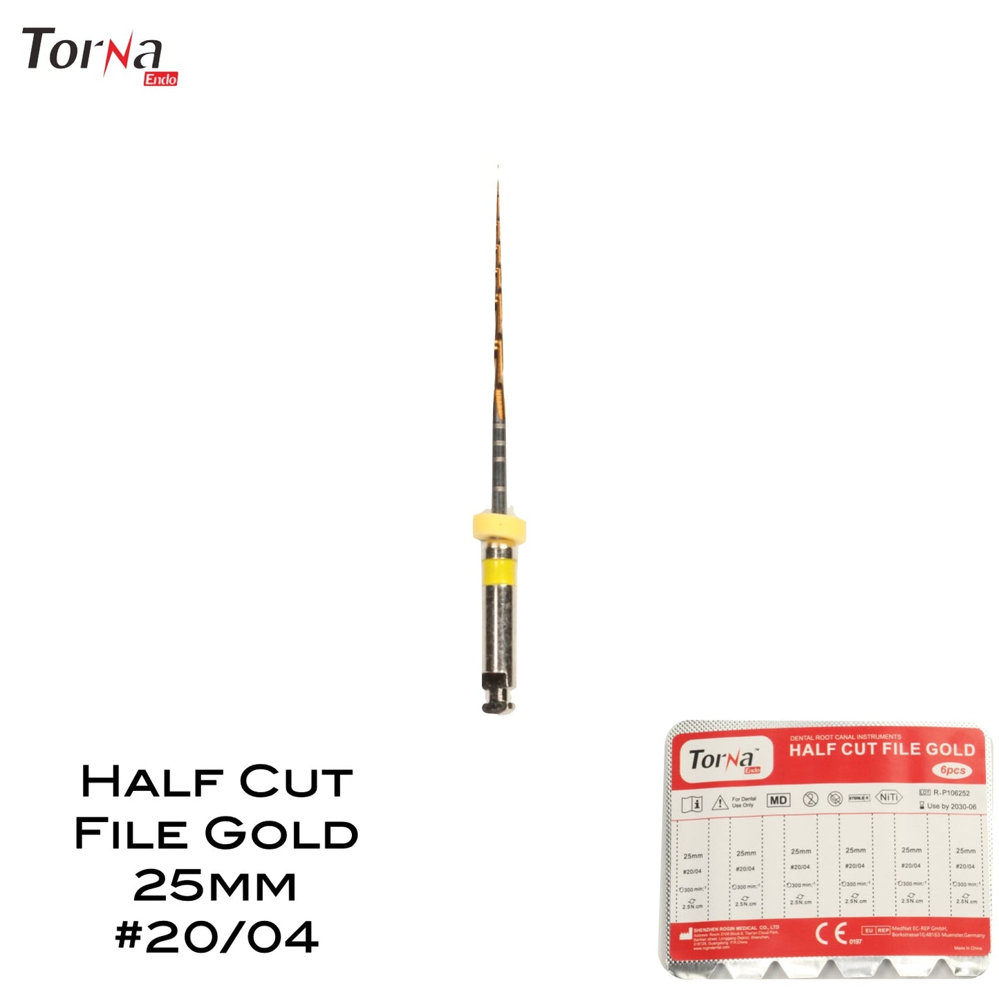 Half Cut File Gold - Incidental