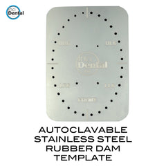 Gabarit de barrage en caoutchouc en acier inoxydable accessoire