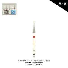 Interproximal Reduction Bur - 0.15mm diameter - B-6