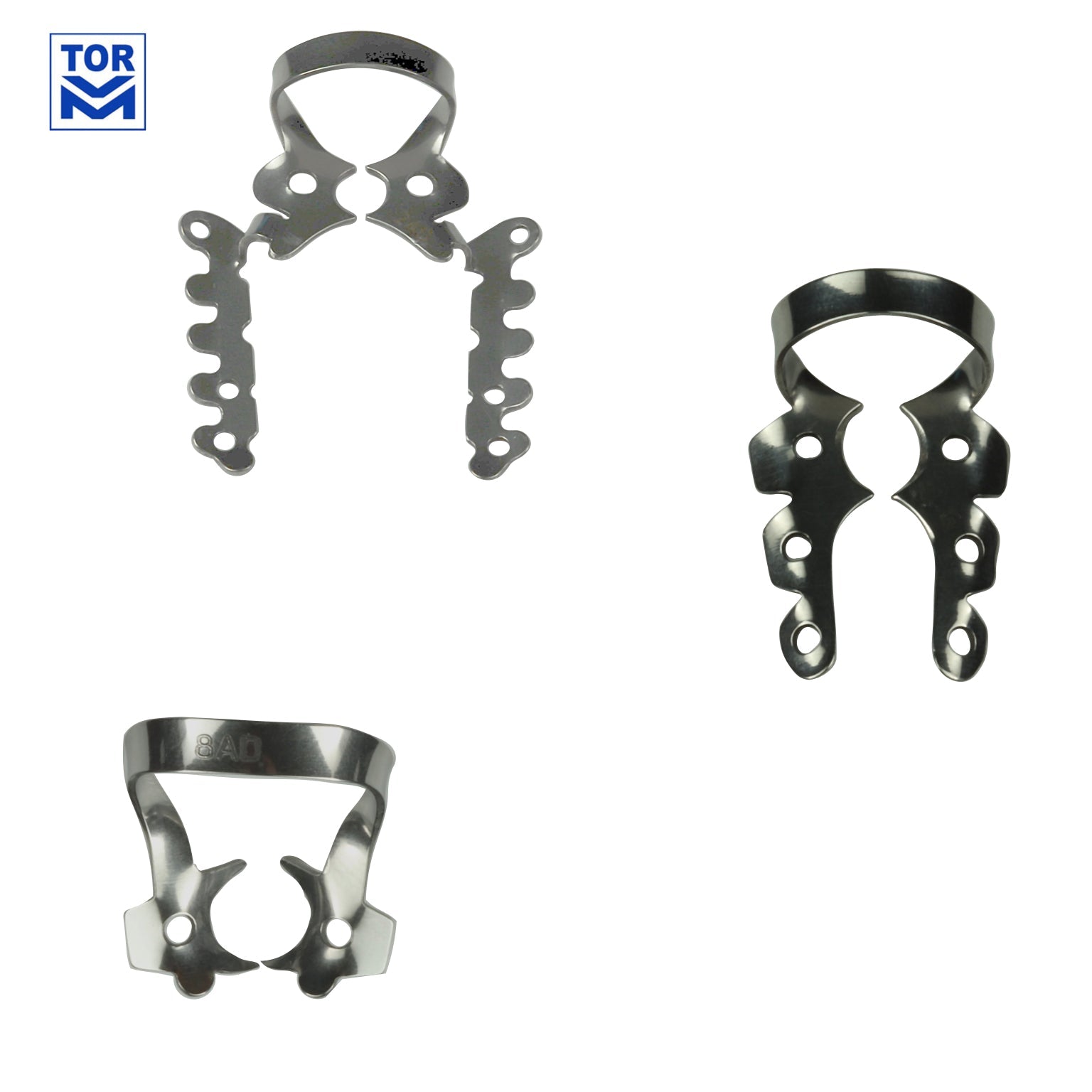 Last tooth in arch clamps (Silver) - Incidental