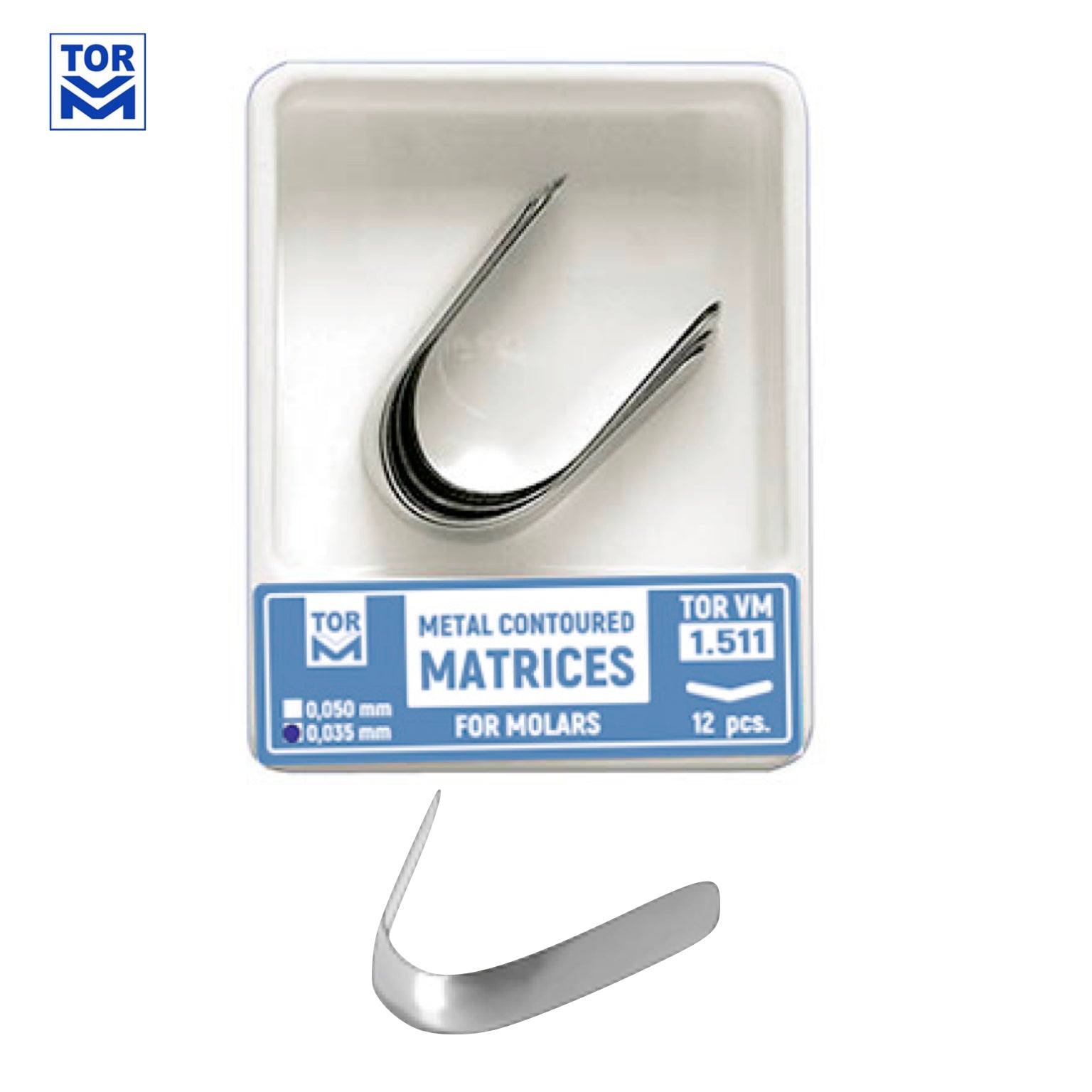 Metal Contoured Matrices (12 pcs) – Incidental
