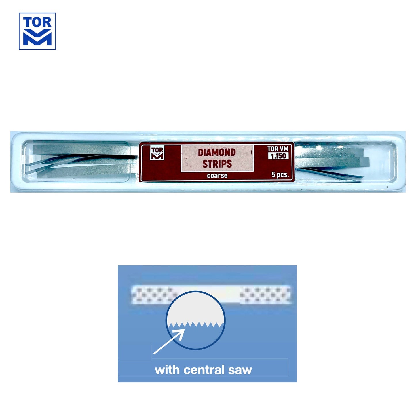 Metal Diamond Strips (5pcs) - Incidental