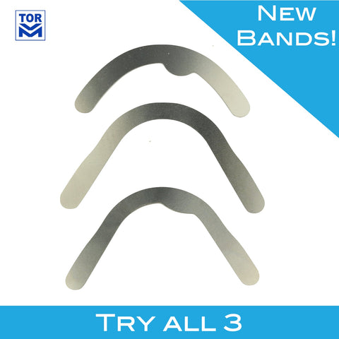 New Bands! Mixed pack DME 2, DME 3 and Standard U-Band with ledge (36 pcs)