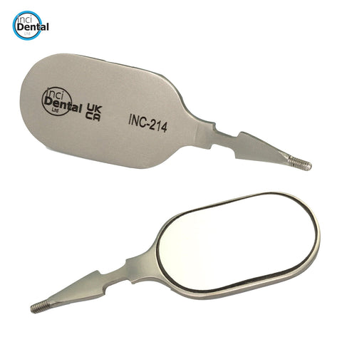 Oval intraoral mirror