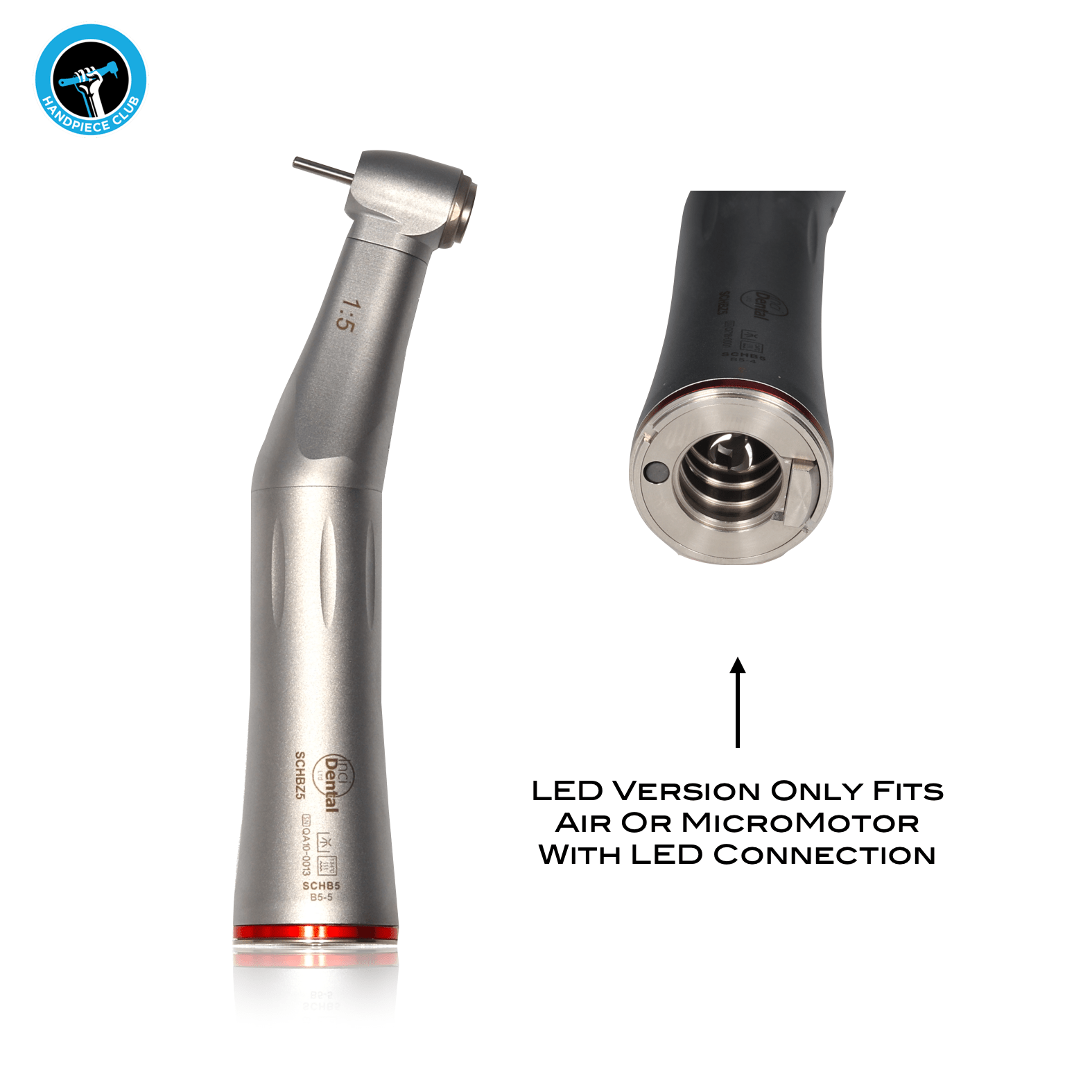 Premium 1:5 Handpiece with LED - Incidental