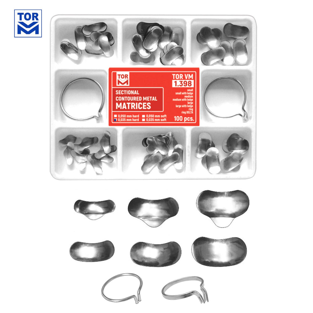 Set of 100 Classic Sectional Contoured Matrices + 2 Rings (1 Standard, 1 Delta)