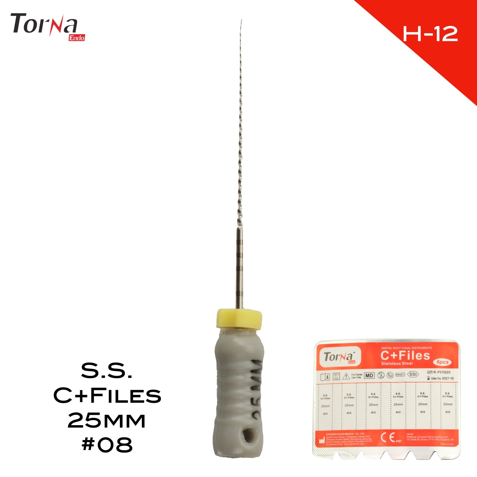 Stainless Steel C+ Files – Incidental