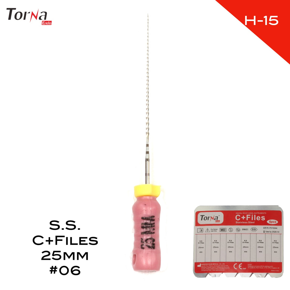 Stainless Steel C+ Files – Incidental