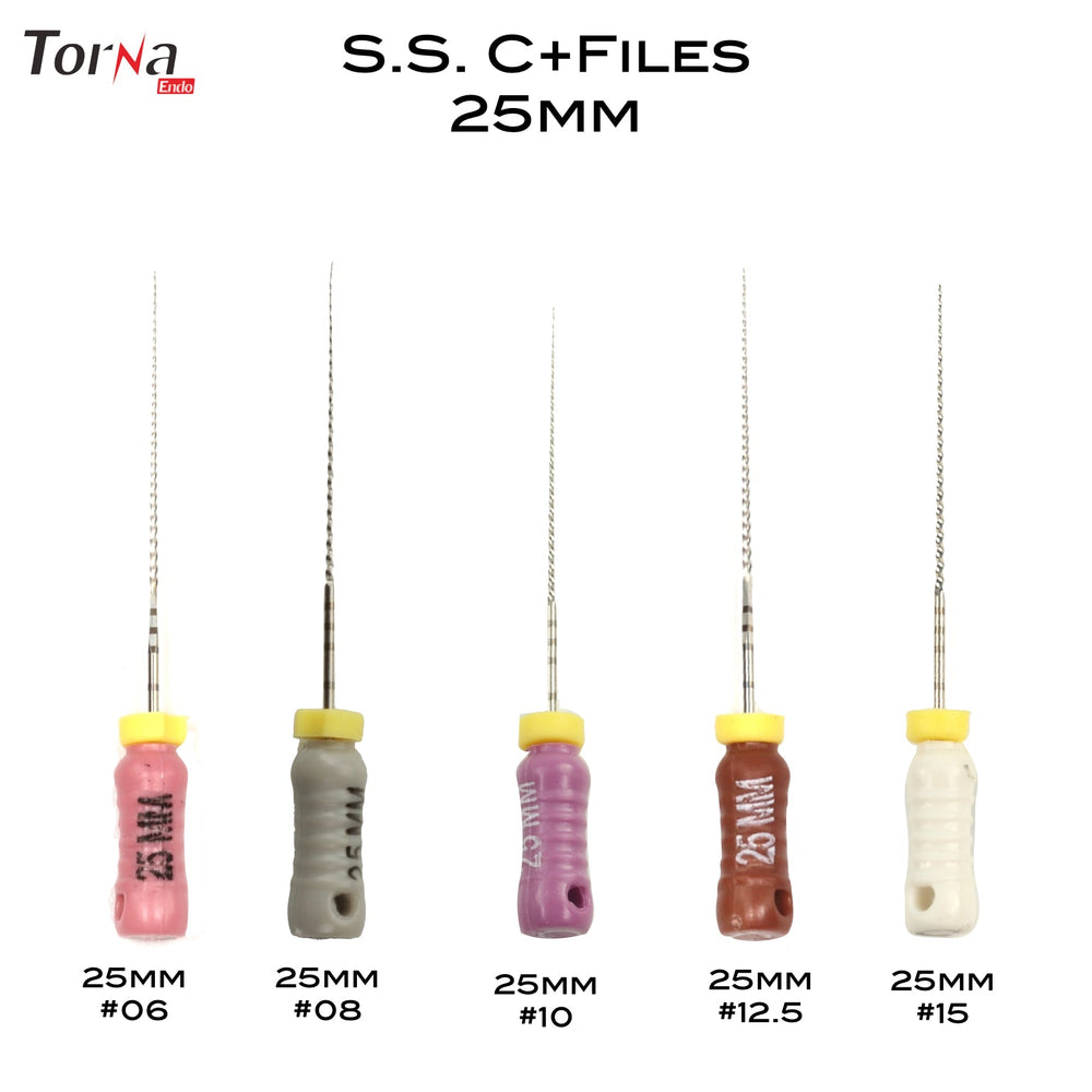 Stainless Steel C+ Files