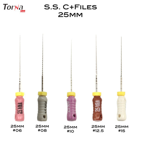 Stainless Steel C+ Files