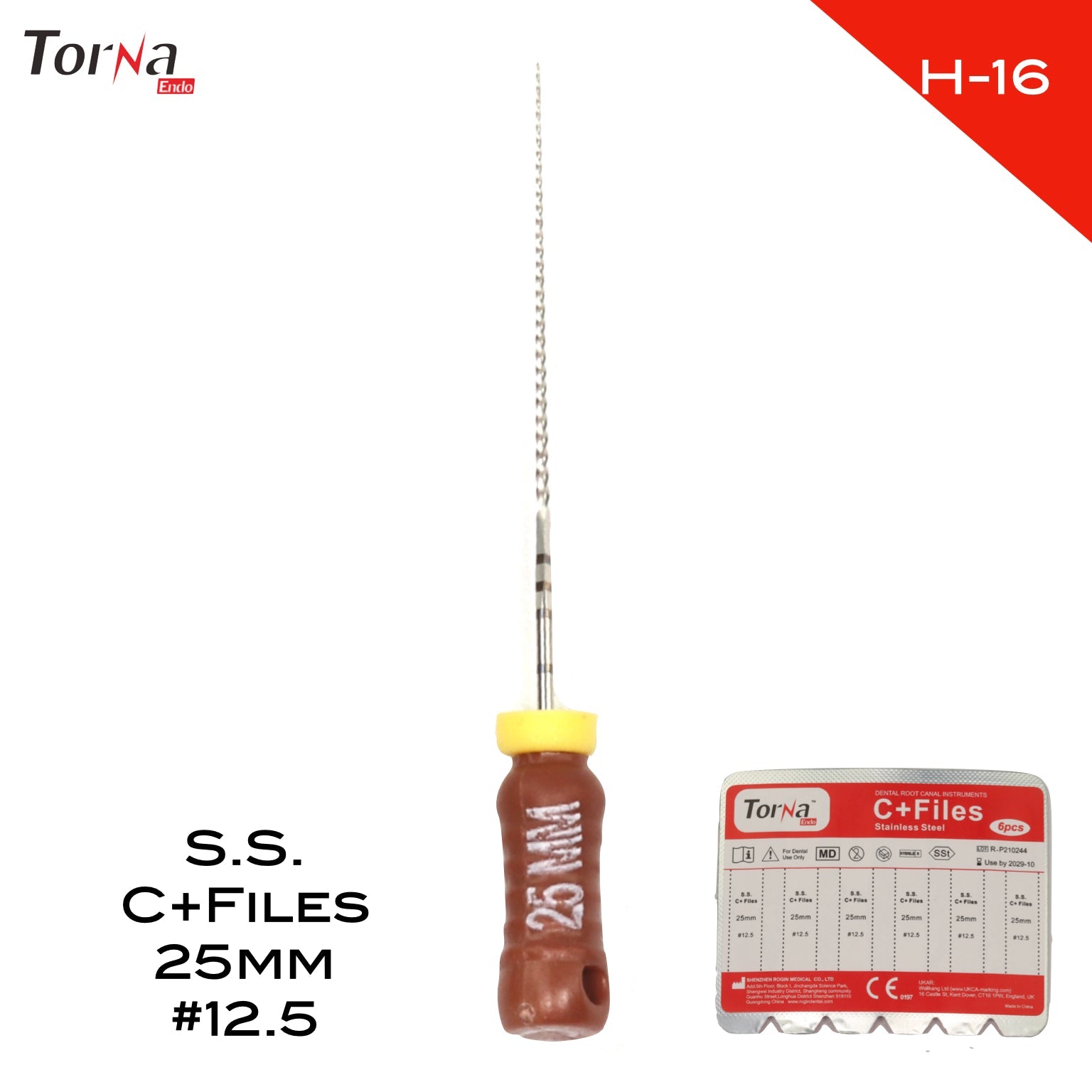 Stainless Steel C+ Files – Incidental