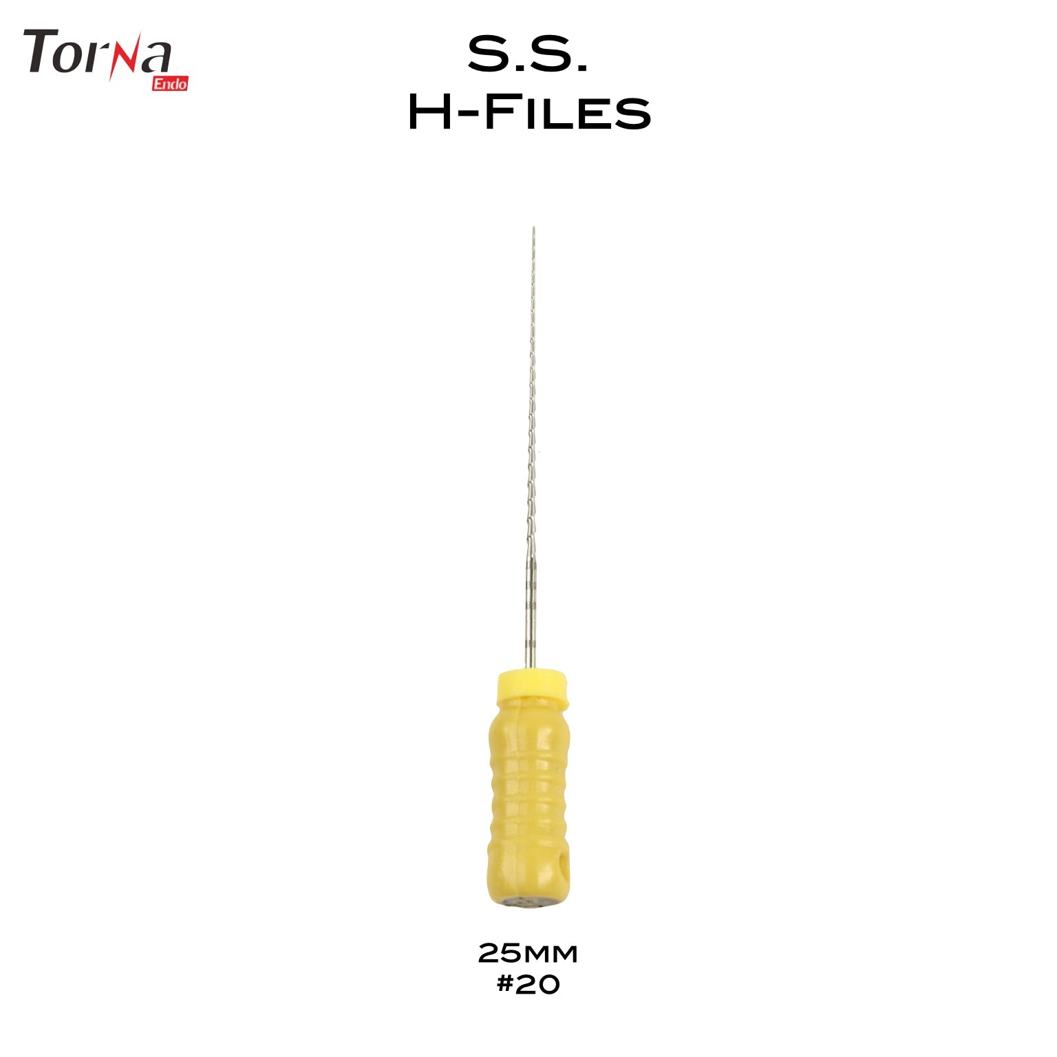 Stainless Steel H-Files 25mm #20 - H-8 – Incidental