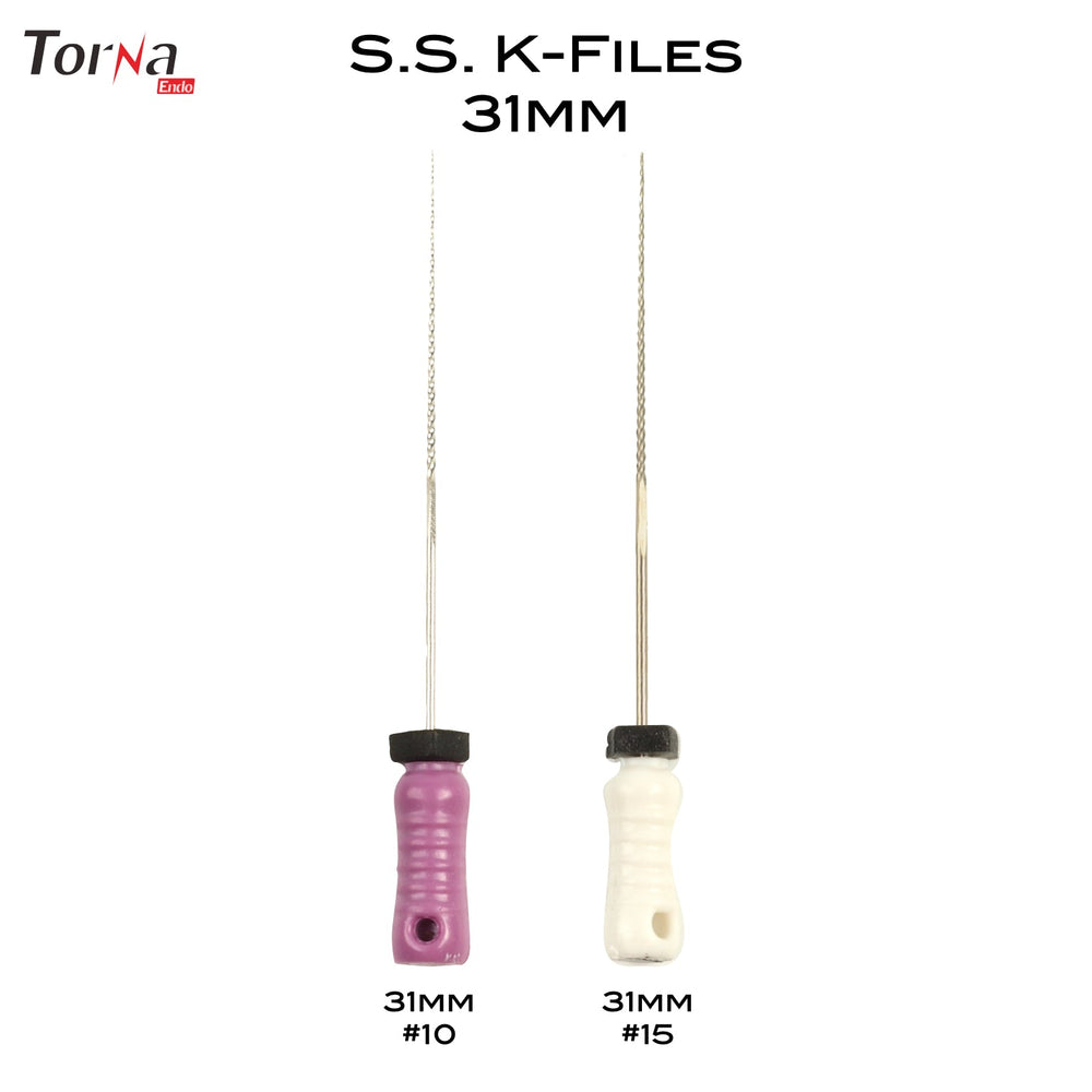 Limes K en acier inoxydable 31 mm