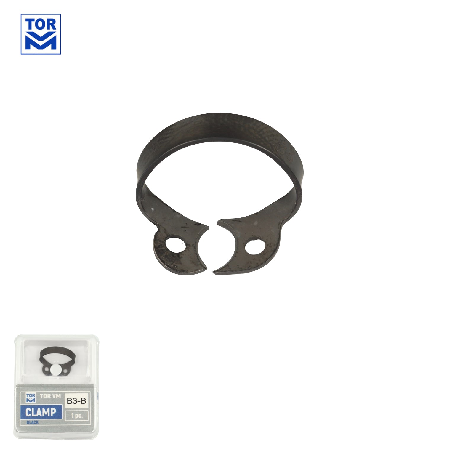 Tor VM: Wingless Rubber Dam Clamps (Black) - Incidental