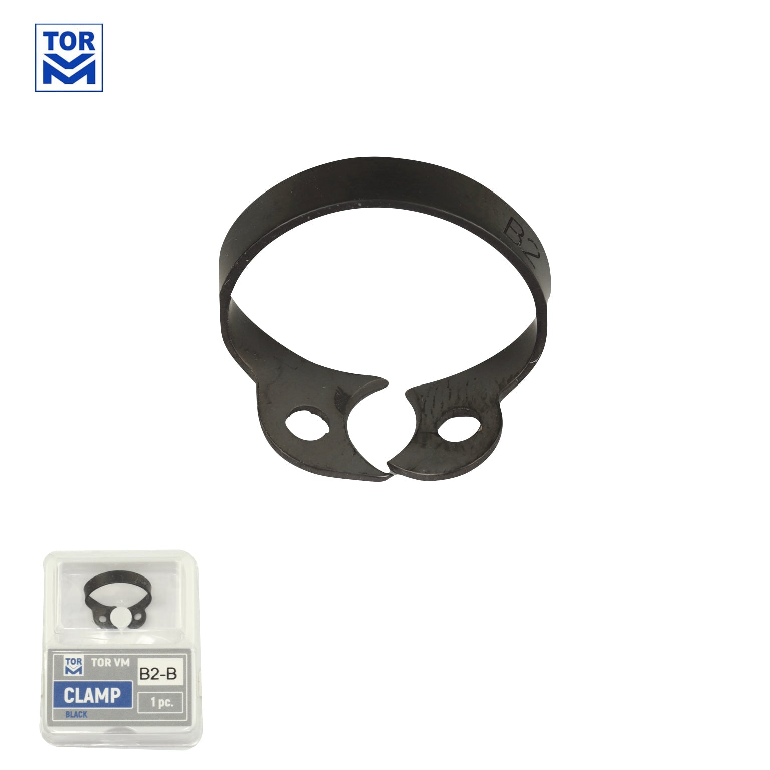 Tor VM: Wingless Rubber Dam Clamps (Black) - Incidental