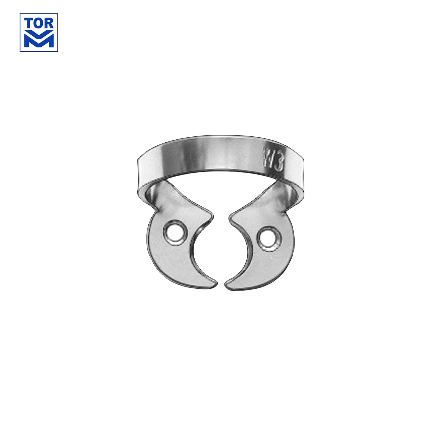 Tor VM: Wingless Rubber Dam Clamps (Silver) - Incidental