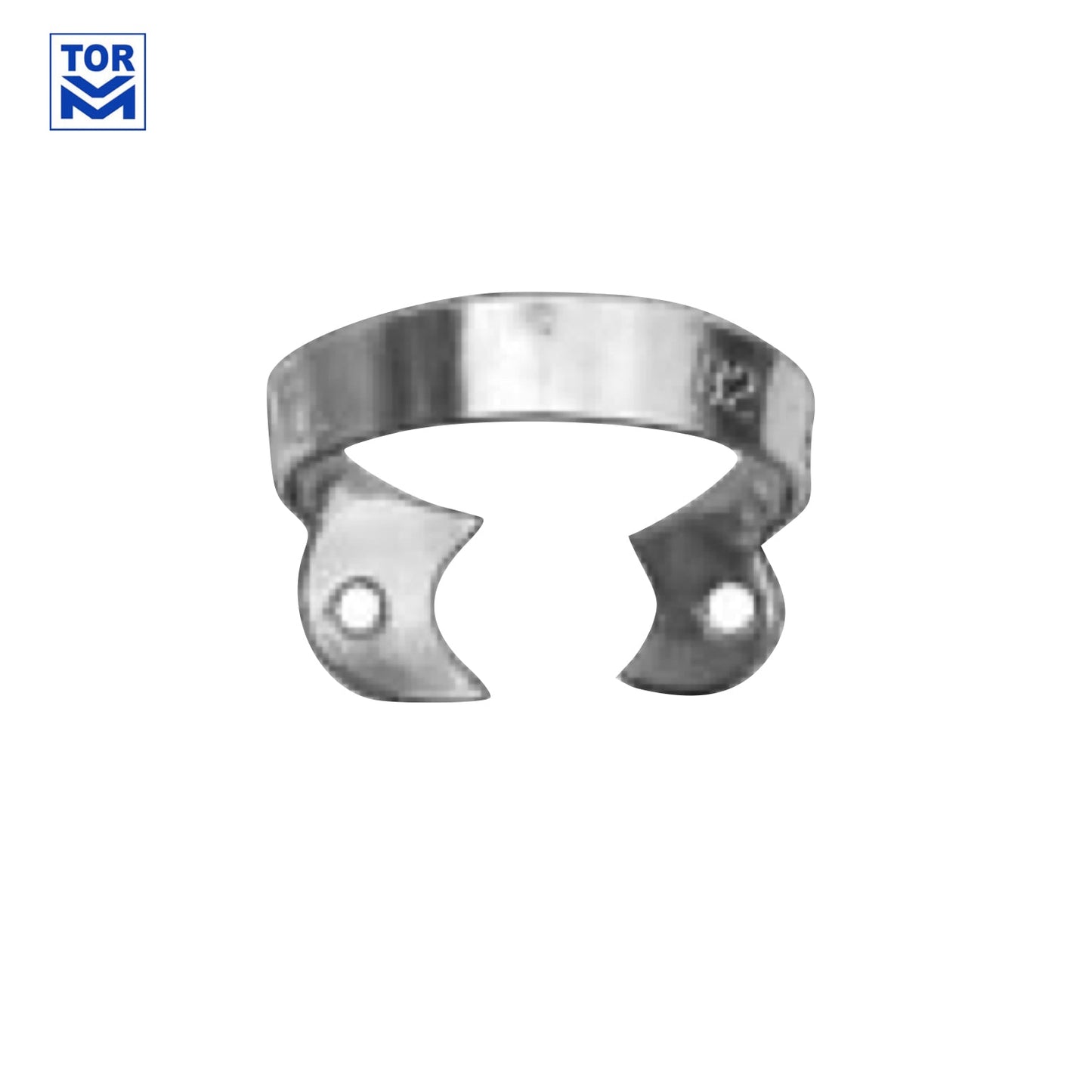 Tor VM: Wingless Rubber Dam Clamps (Silver) - Incidental