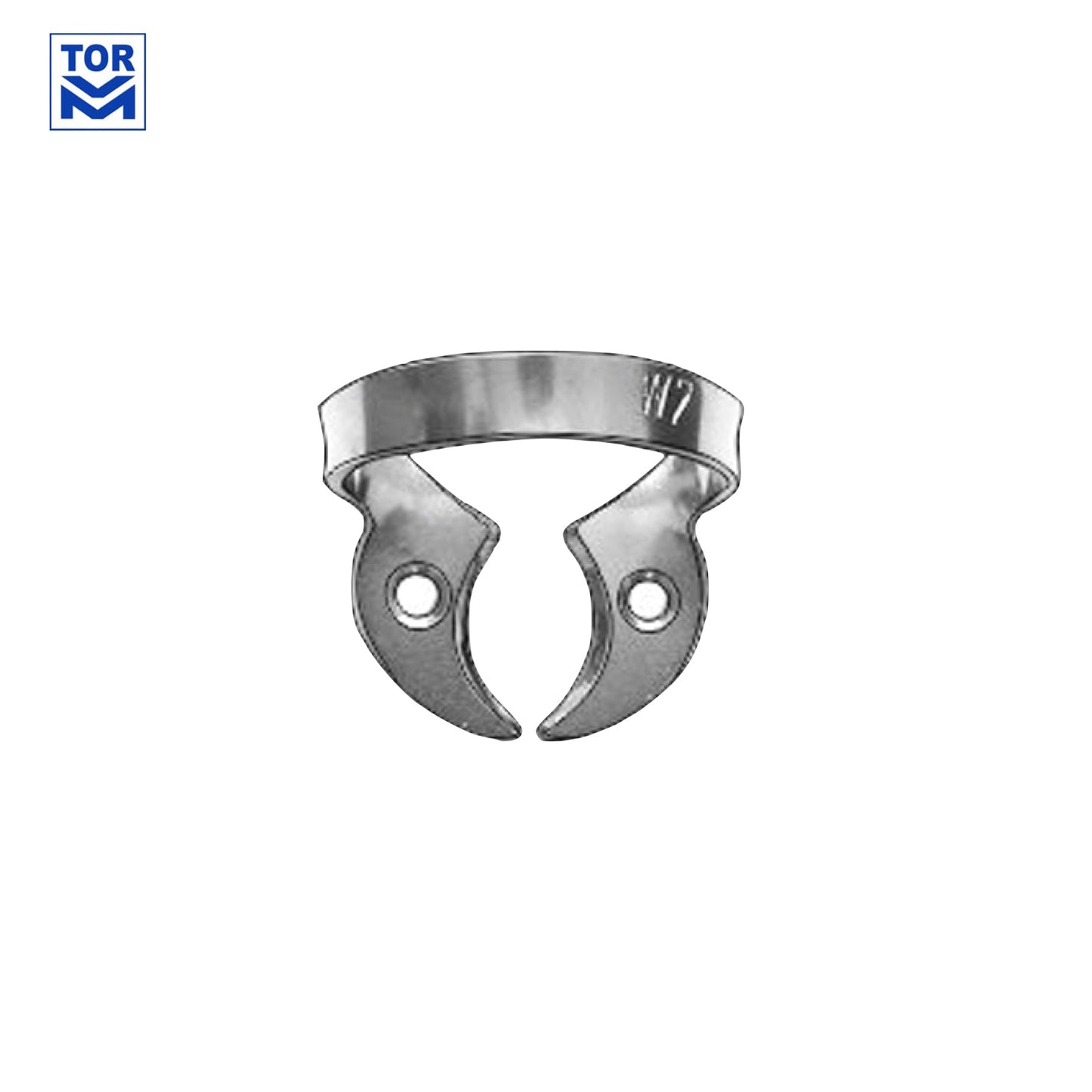 Tor VM: Wingless Rubber Dam Clamps (Silver) - Incidental