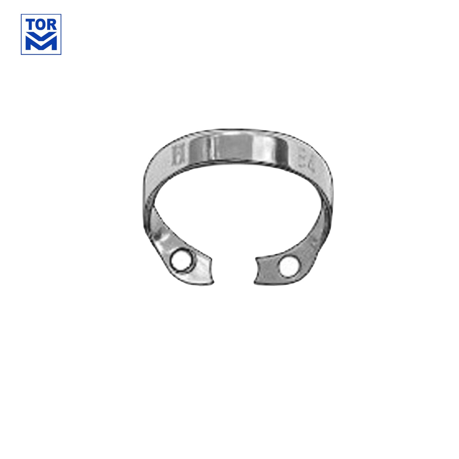 Tor VM: Wingless Rubber Dam Clamps (Silver) - Incidental