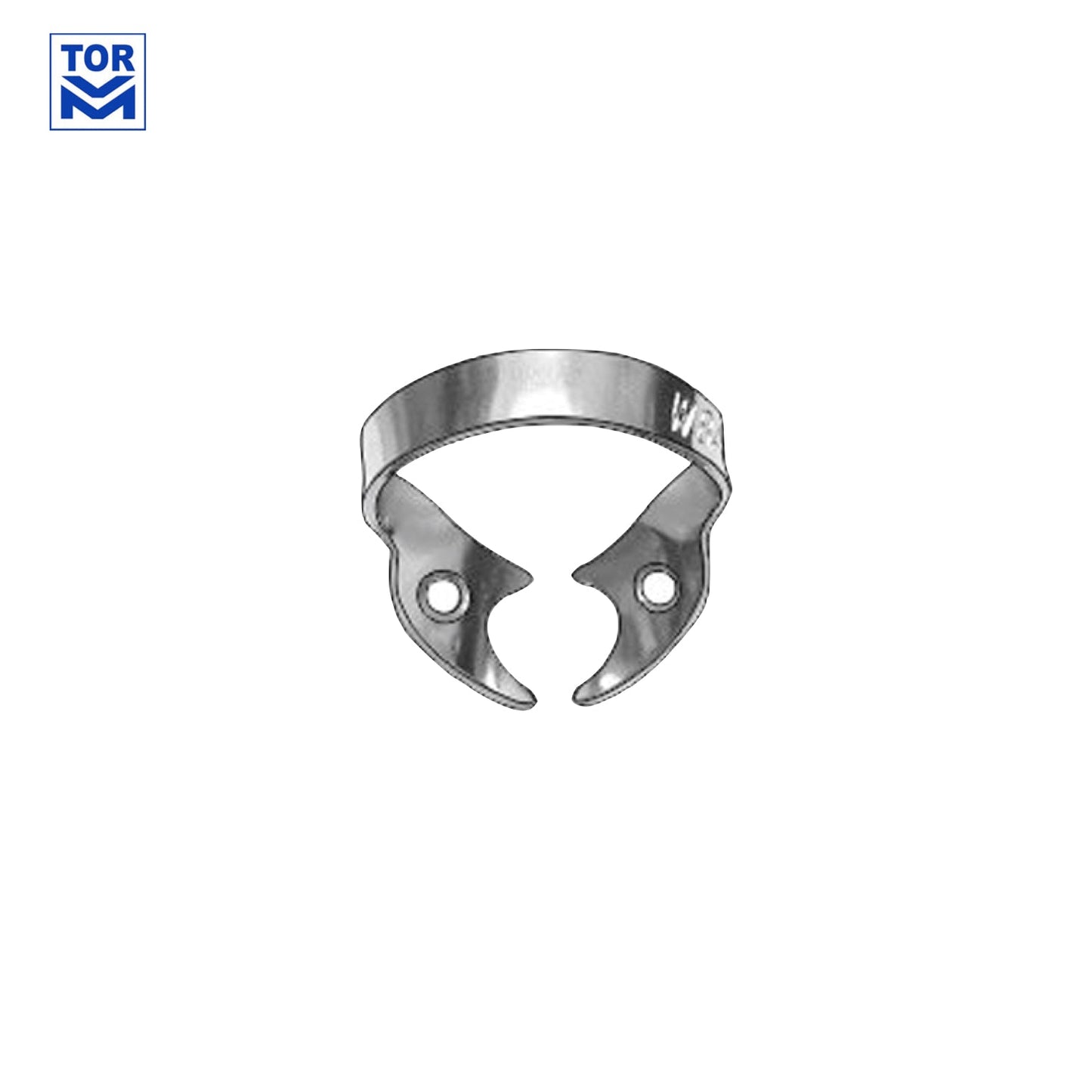 Tor VM: Wingless Rubber Dam Clamps (Silver) - Incidental